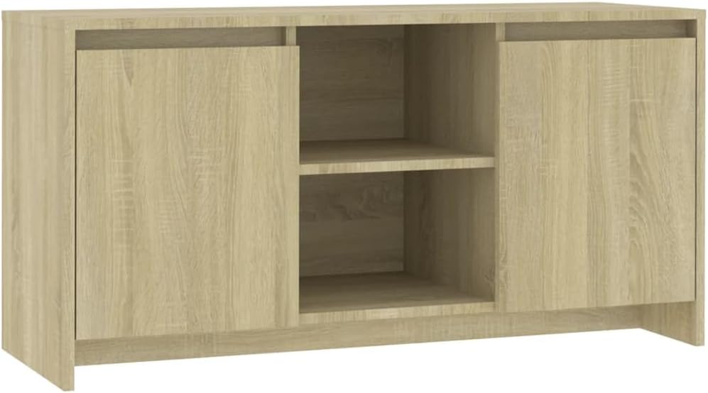 vidaXL TV Schrank mit Türen Fächern Lowboard TV Möbel Sideboard Fernsehtisch Fernsehschrank HiFi-Sch