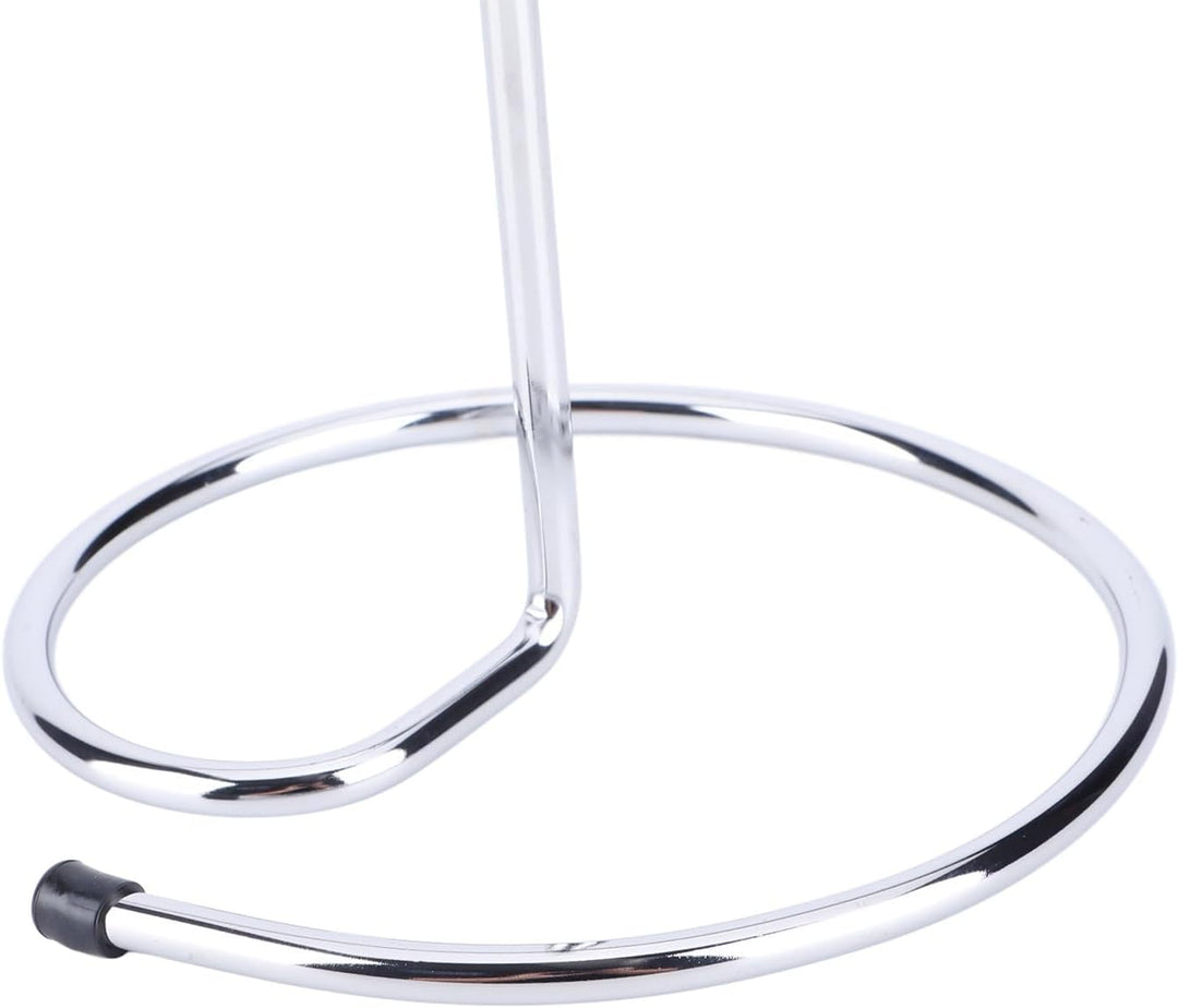 Wein-Dekanter-Trockenständer, Dekanter-Trockenständer, Edelstahl-Dekanterhalter mit Gummibeschichtet