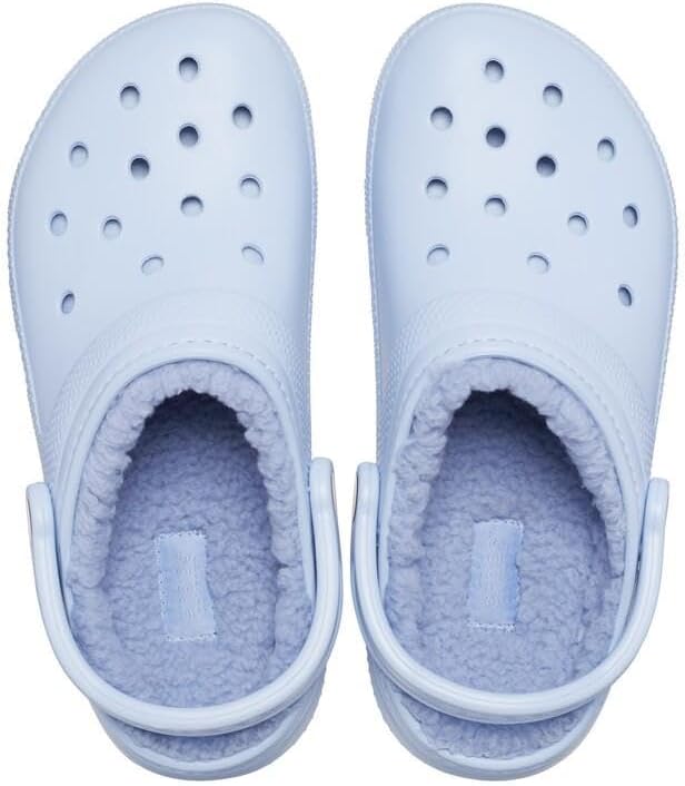 Crocs Unisex Classic Lined Clogs 36/37 EU Blue Calcite, 36/37 EU Blue Calcite