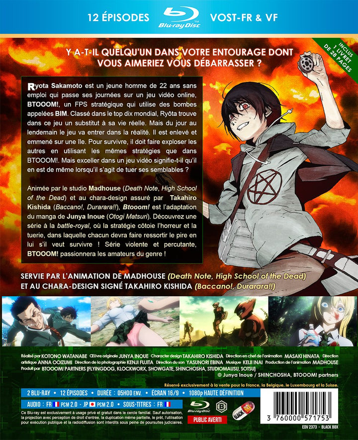 Btooom! - Intégrale - Edition Saphir [2 Blu-ray] + Livret, Blu-ray
