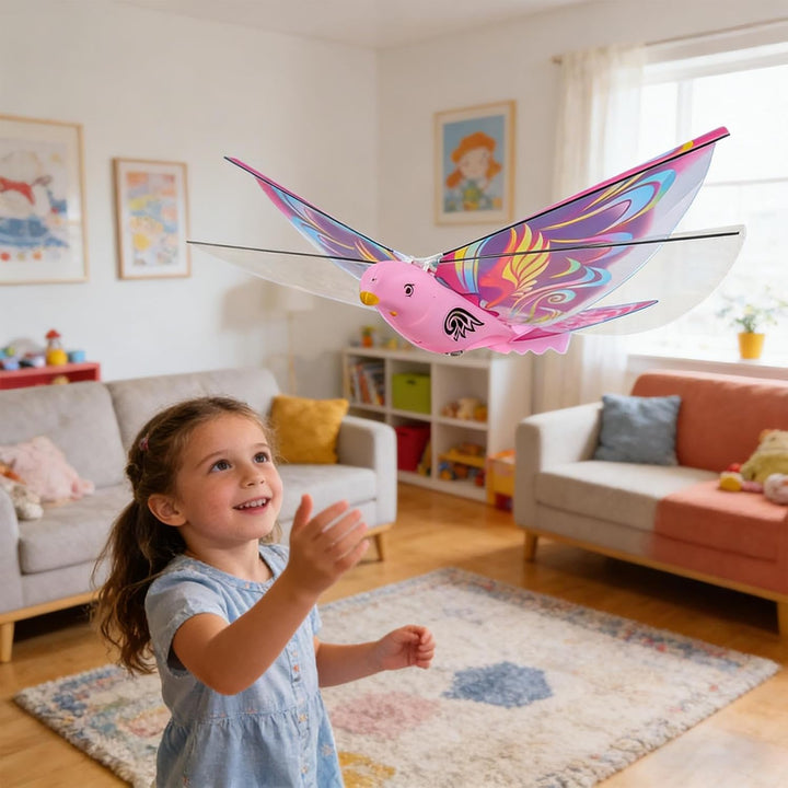 Flatternder Vogel Spielzeug,Realistische Elektronische Spielfigur - Mit Flatternden Flügeln Elektris
