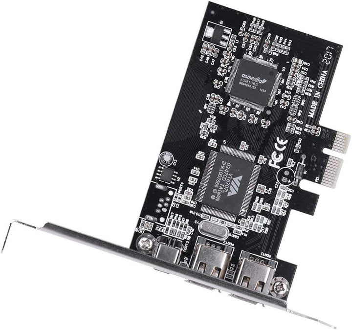 ASHATA PCI Express Karte,IEEE 1394b PCIe Firewire Karte PCI-E PCI Express FireWire Controller Karte