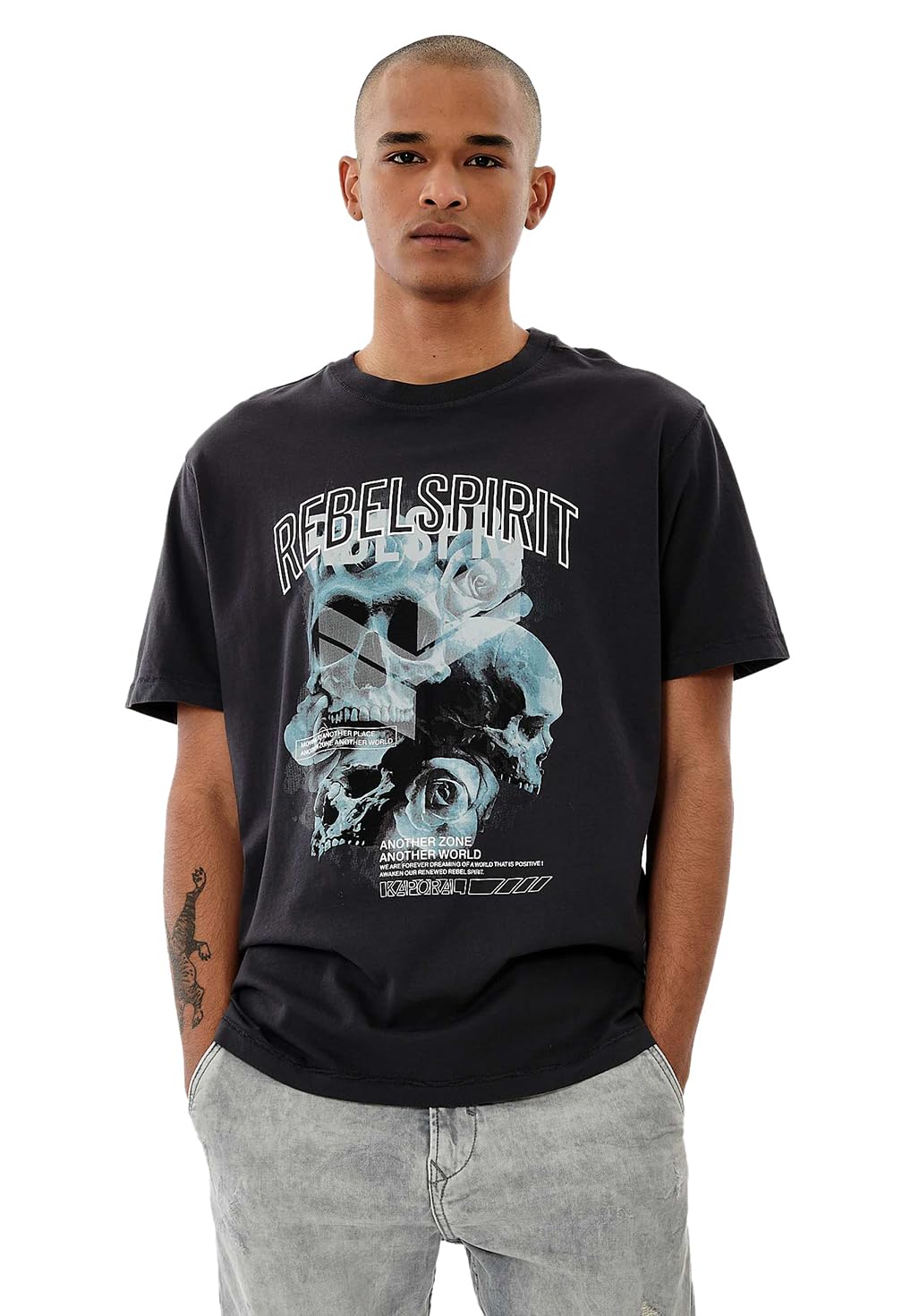 KAPORAL Herren Chuck T-Shirt S Schwarz, S Schwarz