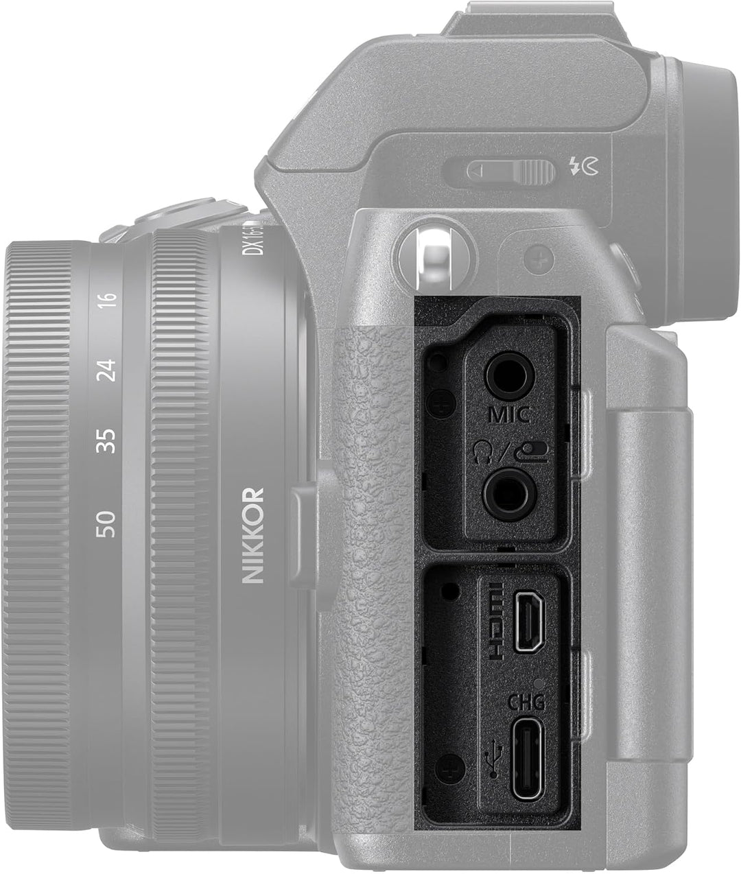 Nikon Z50II Body, Ideal für Fotos, Filme, Vlogs und Live Streaming (20.9 MP, 4k Video, Picture Contr