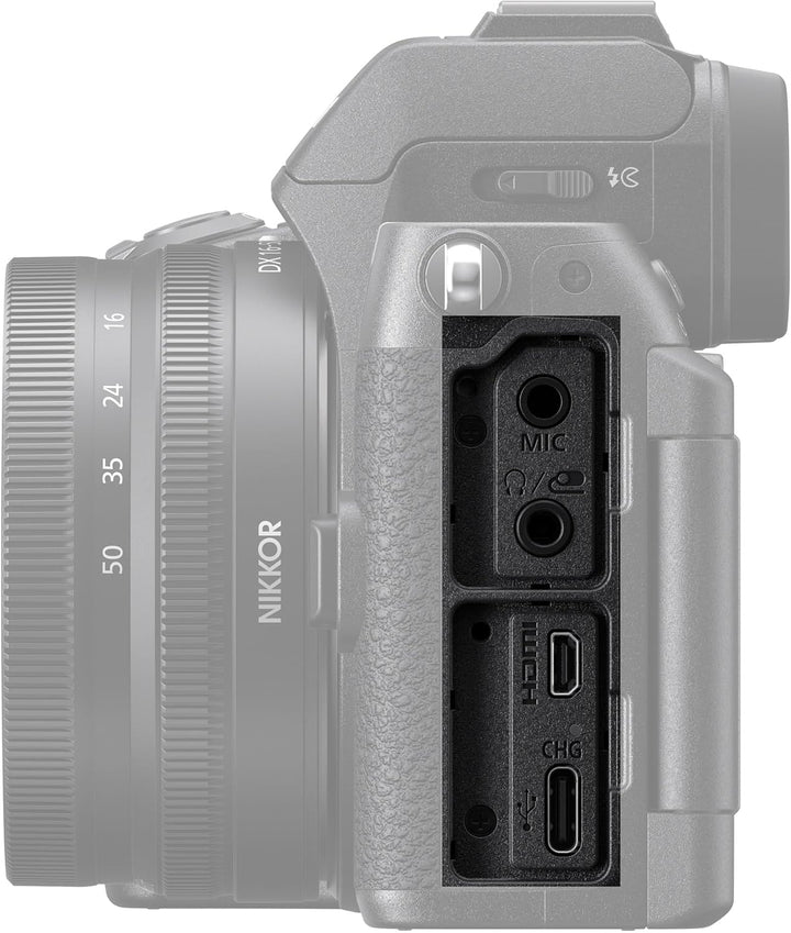 Nikon Z50II Body, Ideal für Fotos, Filme, Vlogs und Live Streaming (20.9 MP, 4k Video, Picture Contr