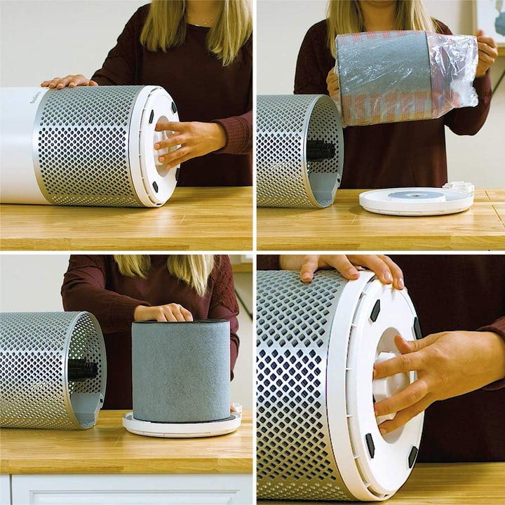 Leitz TruSens Haustier Ersatz-Aktivkohlefilter für Leitz TruSens Z-3000/Z-3500 Luftreiniger, Beseiti