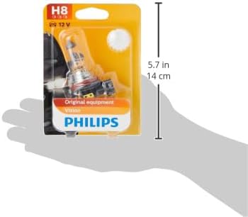 Philips 12360B1 Vision H8 Scheinwerferlampe, 1-er Blister