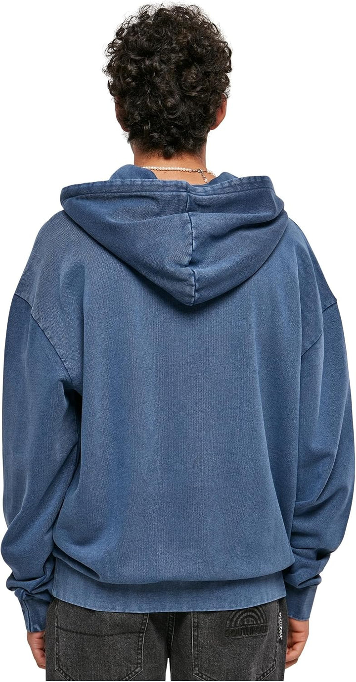 Urban Classics Herren Kapuzenpullover Small Embroidery Hoody, Oversized Passform, überschnittenen Sc