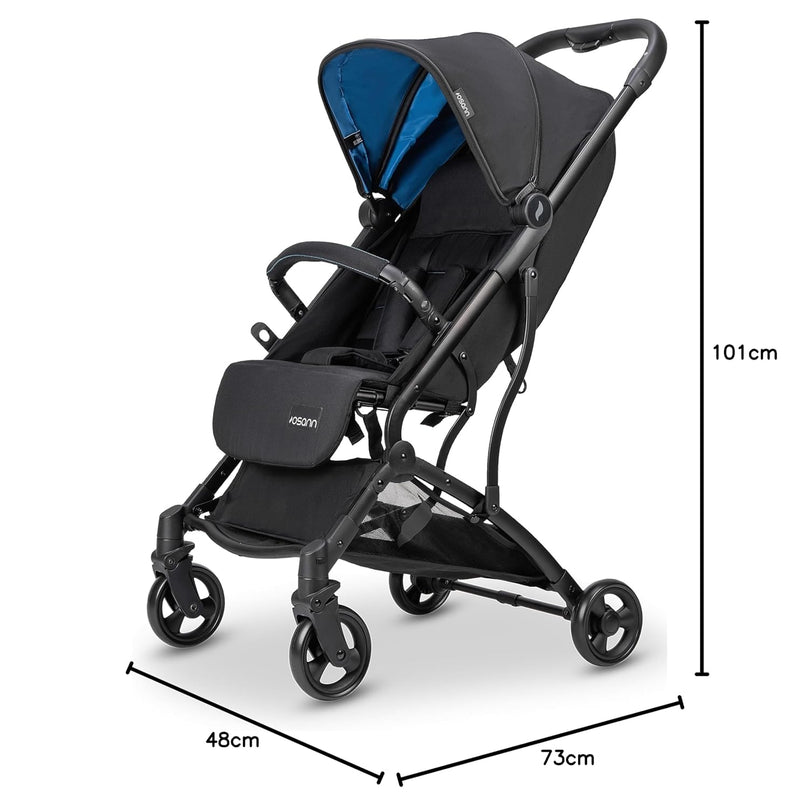 Osann Sport-Buggy Vegas – sportlicher Kinderwagen ab Geburt bis 26,5 kg belastbar – Buggy in Himmelb