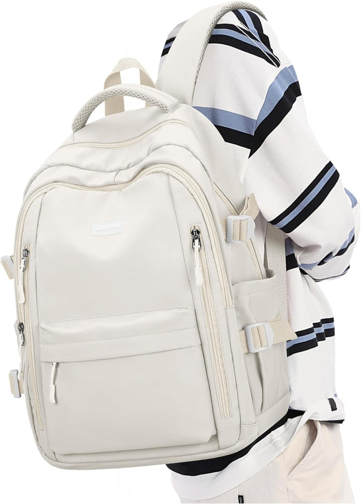 Schulrucksack Mädchen, Lässig Rucksack Damen Klein Modern Elegant Travelite Leichter Laptop Daypack