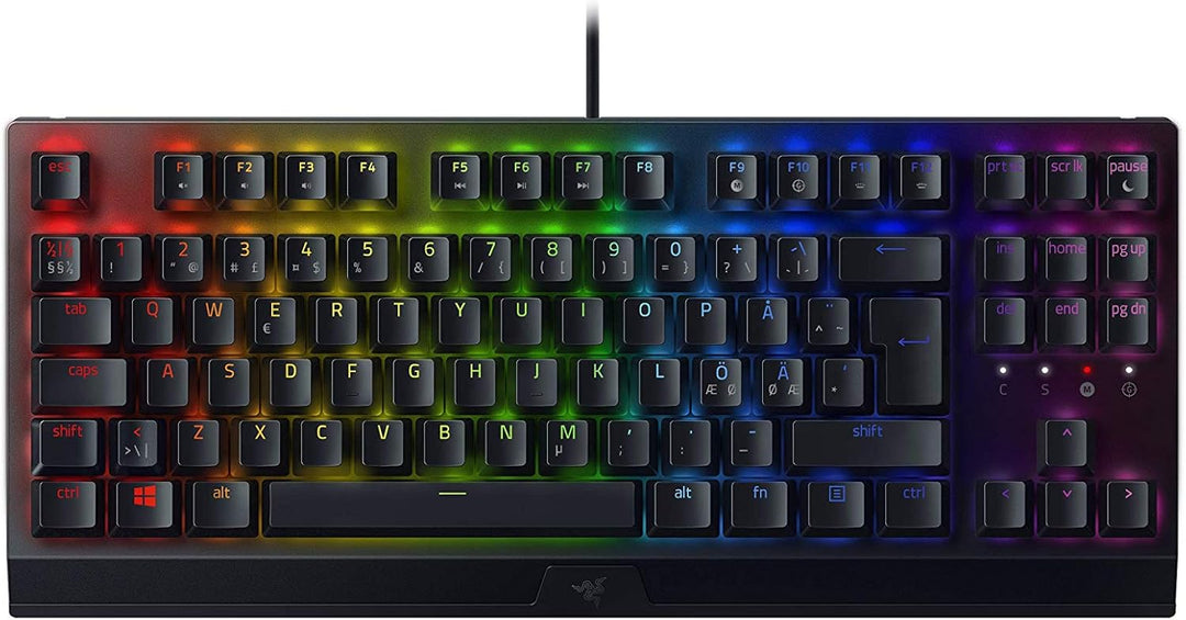 Razer BlackWidow V3 Tenkeyless (Green Switch) - QWERTY Layout & Basilisk V3 - Kabelgebundene, anpass