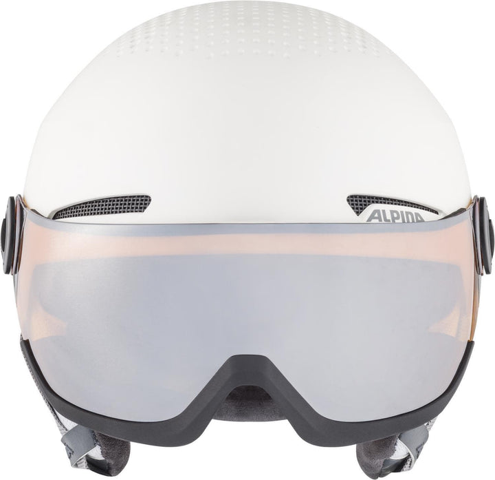 ALPINA ARBER VISOR Q-LITE - Hochwertiger & Leichter Skihelm Mit Kontrastverstärkendem Visier Für Erw