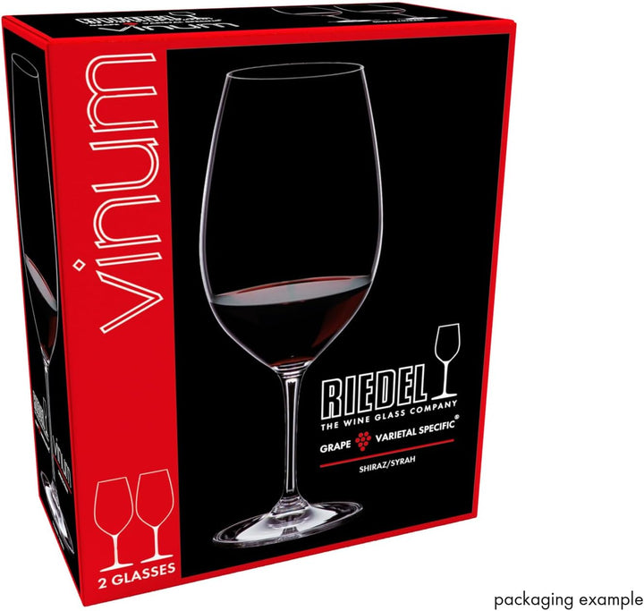 RIEDEL 6416/30 - Rotweinglas Vinum - Syrah/Shiraz - 2 Stck. 2 Stück (1er Pack), 2 Stück (1er Pack)