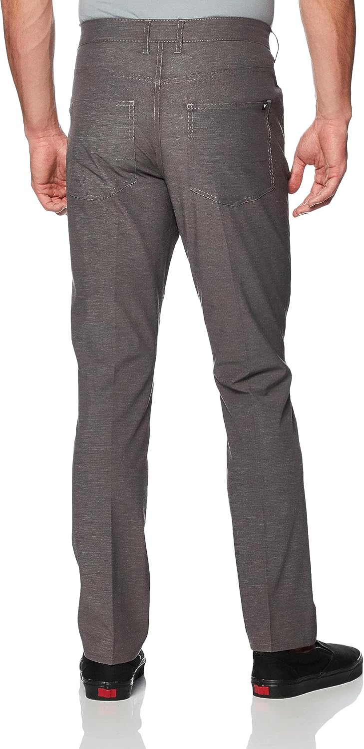 Callaway Herren Hose Everplay 5-Pocket Golf Pant 30W / 30L Grau Dunkel Meliert, 30W / 30L Grau Dunke