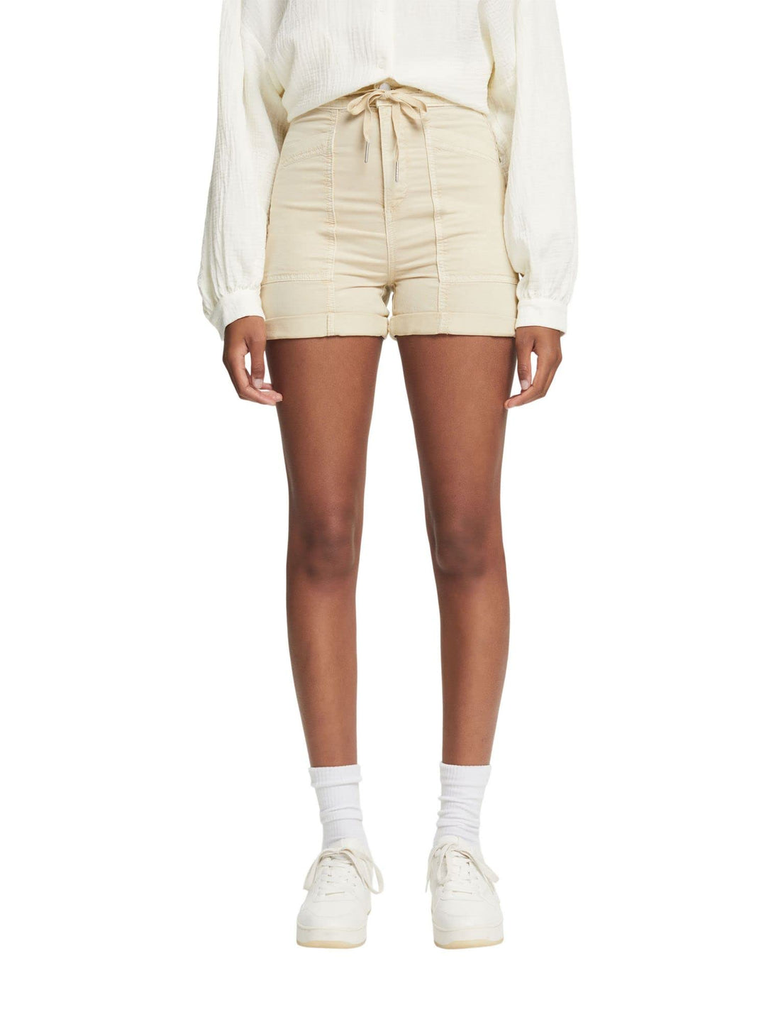 ESPRIT Damen Shorts 38 285/Sand, 38 285/Sand