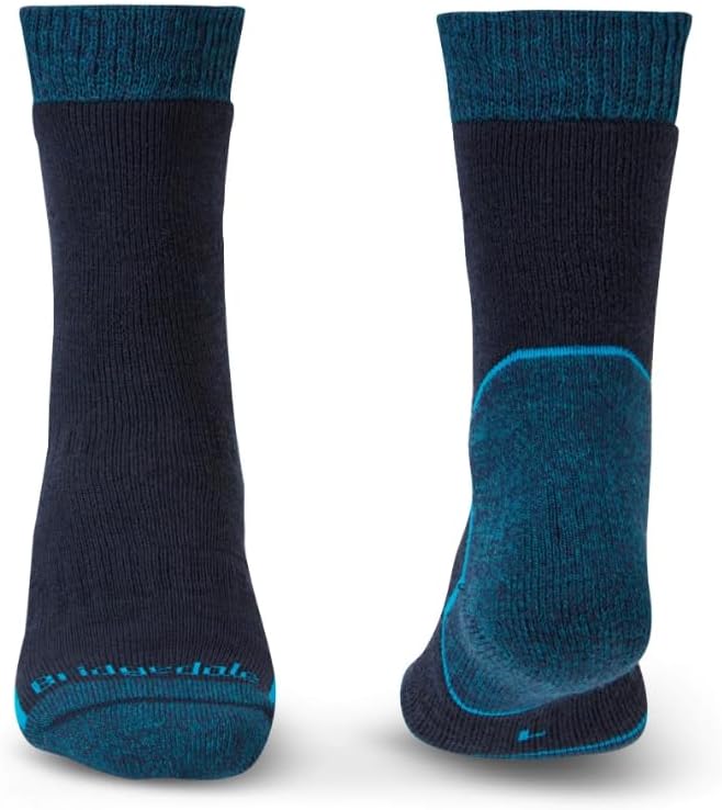 Bridgedale Herren Explorer Heavyweight Merino Comfort Stiefel Socken, Navy, L