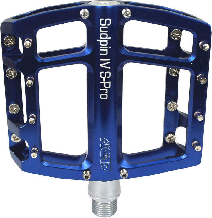 NC-17 Sudpin IV S-Pro Aluminium Plattform Pedale / Mountainbike Pedal / BMX Pedal / ultraflach 15mm