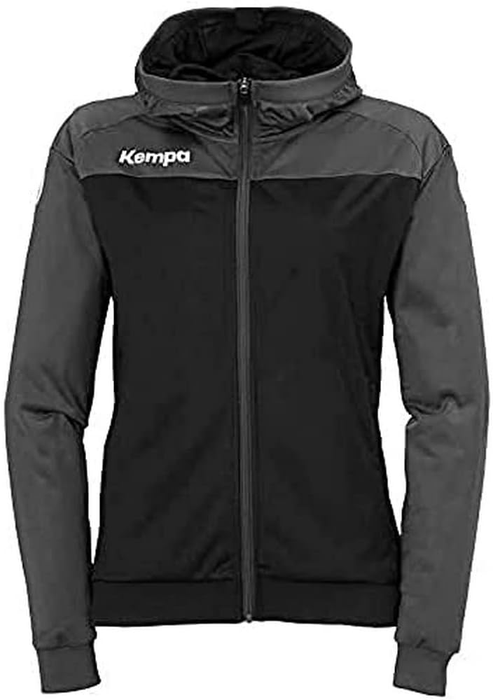 Kempa Damen Prime Multi Jacke, schwarz/Anthra, XL