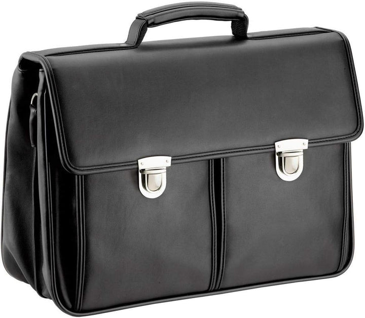 Aktentasche-Arbeitstasche-Umhängetasche Tasche-Schwarz 41 x30x15cm–Bowatex