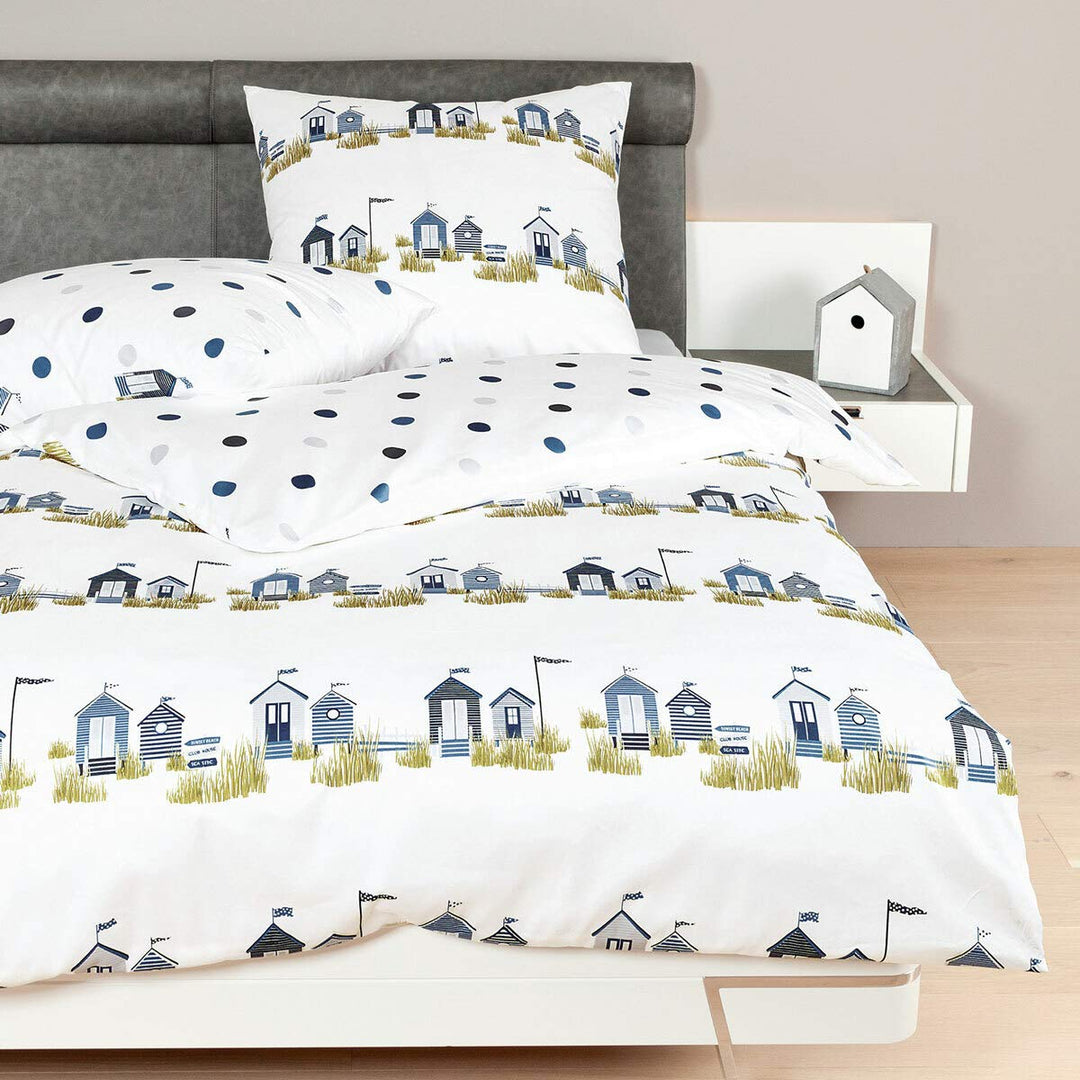 Janine Design Mako-Satin Bettwäsche Palermo 31055-02 1 Bettbezug 155 x 220 cm + 1 Kissenbezug 80 x 8