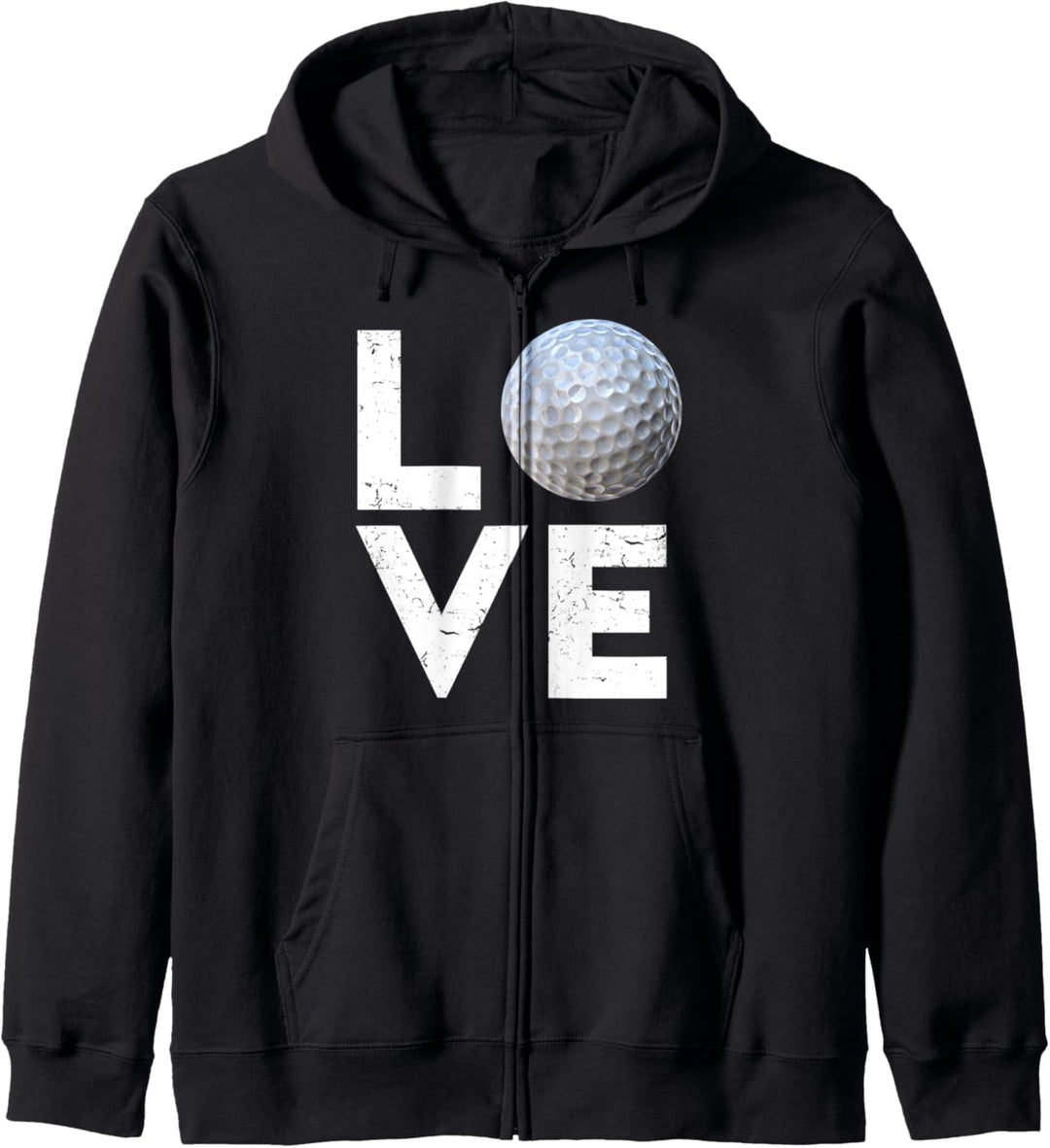 Golfer Golf Liebe Golfball Handicap Geschenk Kapuzenjacke