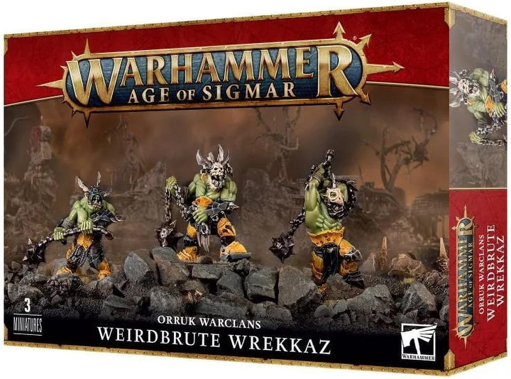 Warhammer AoS - Ironjawz Orruk Wrekkaz Bizarre/Brute Ragerz