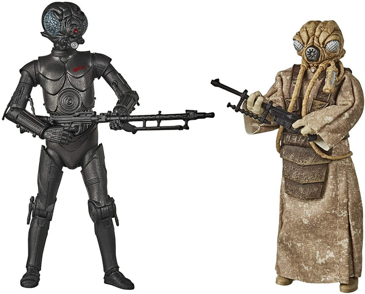 Star Wars The Black Series 4-LOM und Zuckuss 15 cm grosse Imperium schlägt zurück Figuren 2er-Pack z