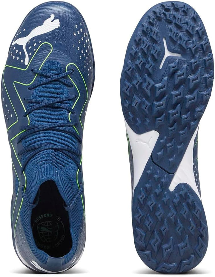 PUMA Unisex Future Match Energy TtFussballschuh 42 EU Persisches Blau Puma Weiss Pro Grün, 42 EU Per
