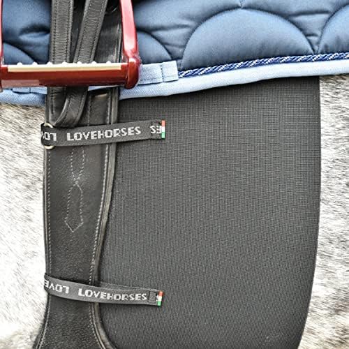 LOVEHORSES Schutzgurt Full Contact Neues Modell - Feste Position, Nicht verstellbar - Made in Italy