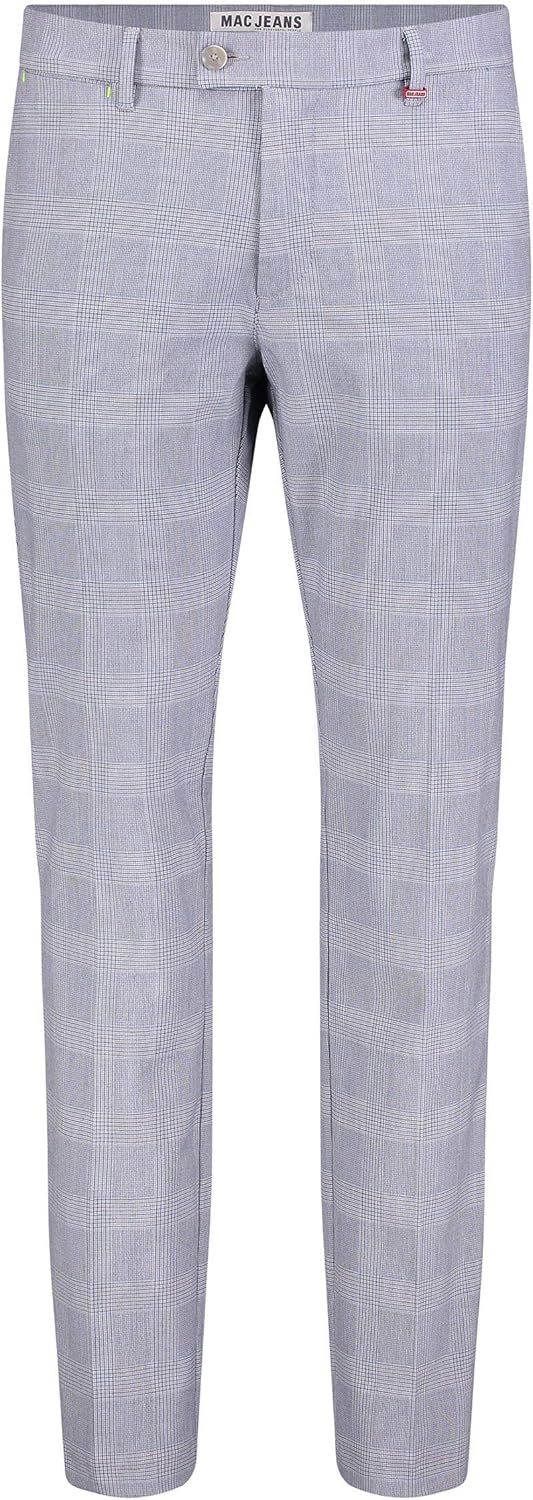 MAC HOSEN Lennox, braun(kbrownricecheck (335)), Gr. 31/34