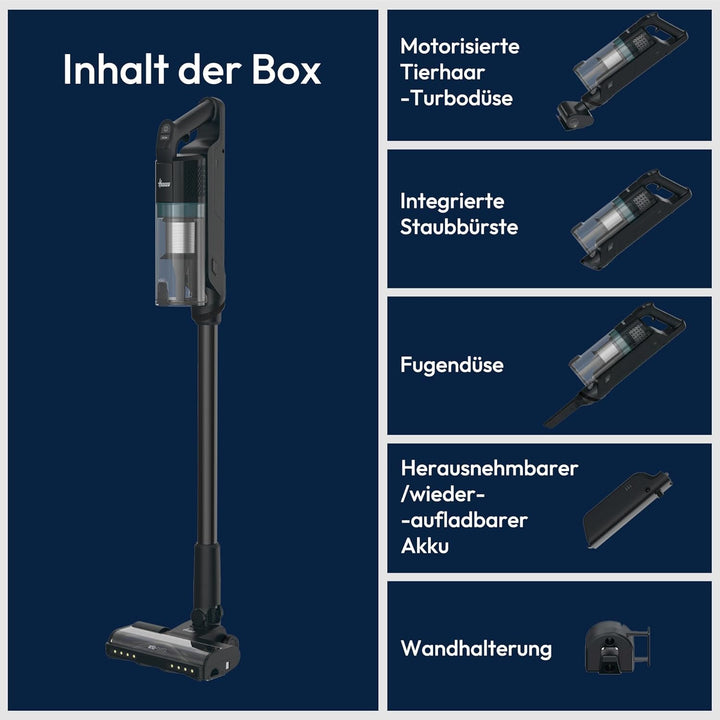 Hoover Akku-Staubsauger kabellos HF1 CORE Pet mit Turbodüse für Tierhaare, Handstaubsauger mit max.
