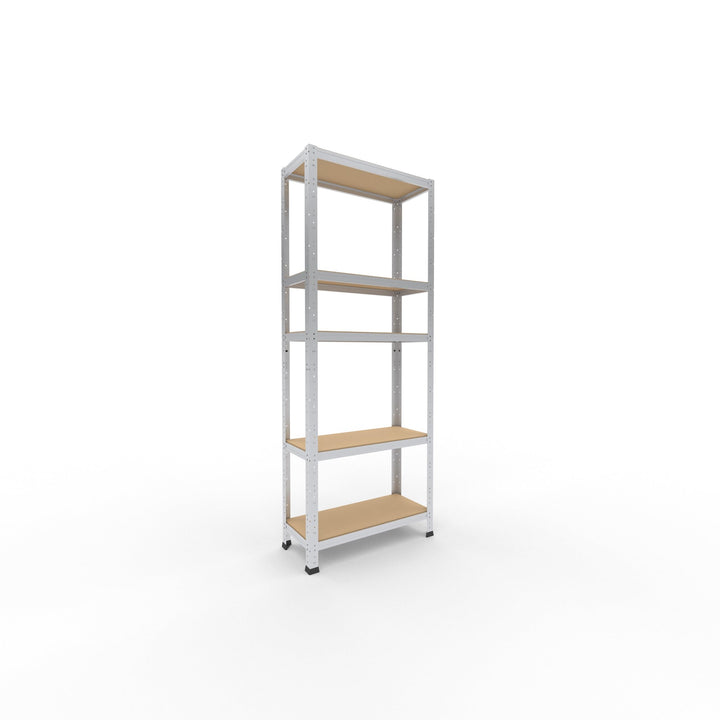 shelfplaza® 180x70x30cm HOME Schwerlastregal verzinkt/Metallregal mit 5 Böden/Kellerregal Metall, Ga