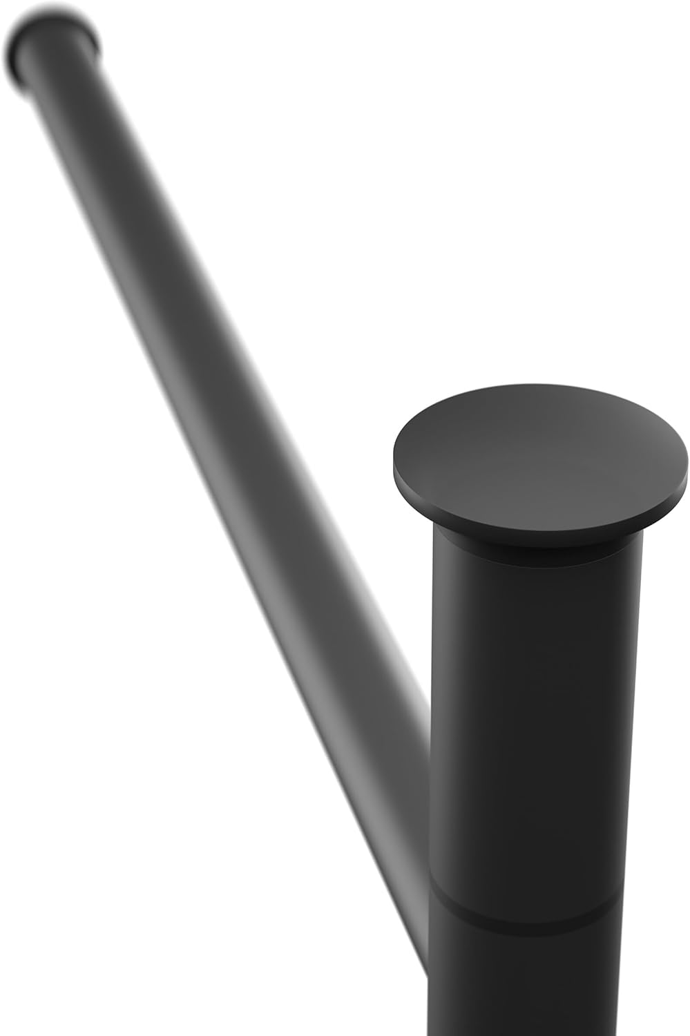 Relaxdays Handtuchhalter, 3 bewegliche Stangen, HBT: 85,5 x 42 x 22 cm, Edelstahl, Badezimmer, Handt