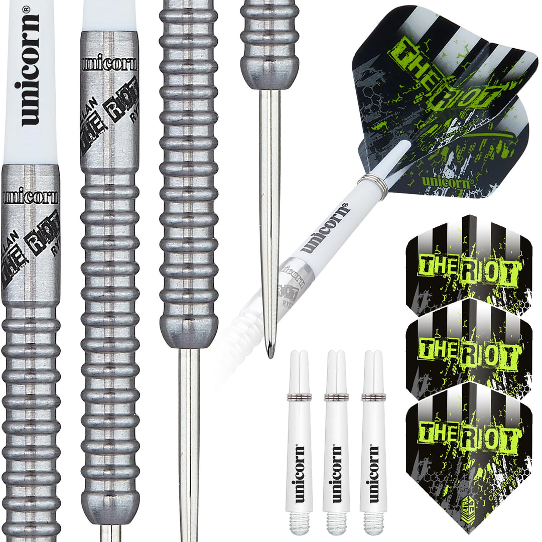 Unicorn Contender Darts 22 g Schwarz, 22 g Schwarz