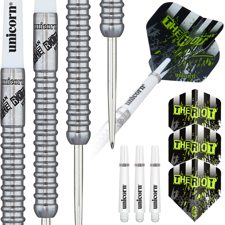 Unicorn Contender Darts 22 g Schwarz, 22 g Schwarz