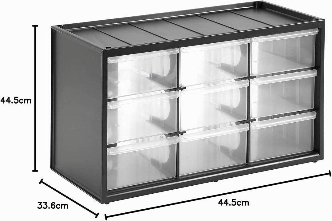Stanley Aufbewahrungsbox (mit 39 Schubfächern, Masse 36.5 x 43.5 x 15.5 cm) &amp; Kleinteilemagazin/Sort