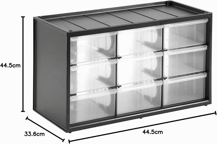 Stanley Aufbewahrungsbox (mit 39 Schubfächern, Masse 36.5 x 43.5 x 15.5 cm) &amp; Kleinteilemagazin/Sort