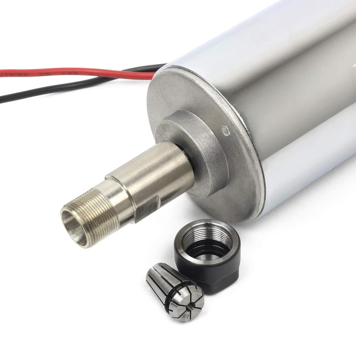 RATTMMOTOR 300W 52MM DC 12-48V CNC Spindelmotor ER11 luftgekühlter Motor 12000U/min für CNC-Gravierf