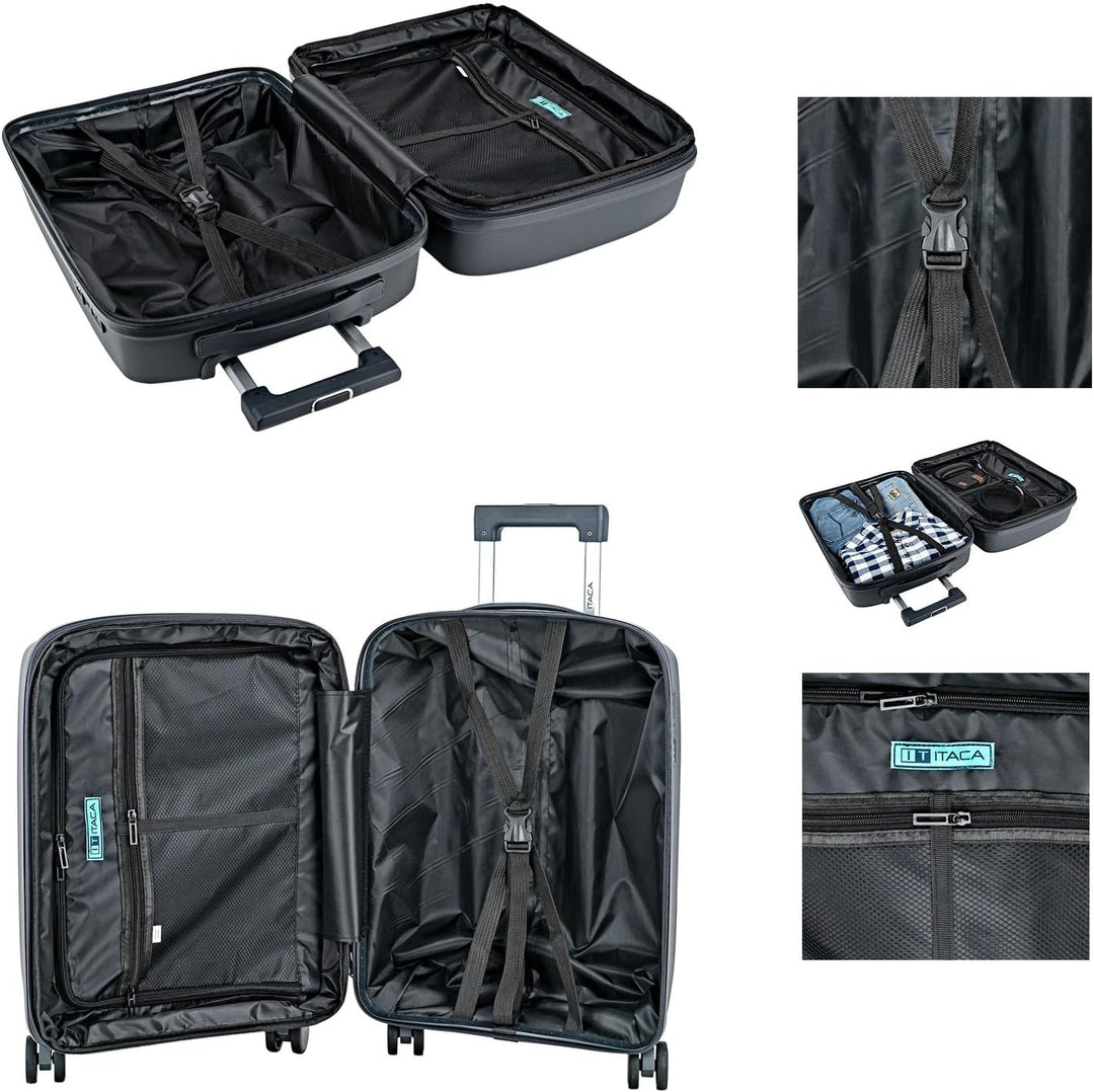 ITACA - Koffer & Trolleys, Handgepäck Koffer, Reisekoffer, Trolley mit Rollen - leicht, robust und i
