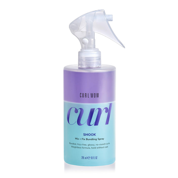 Color Wow Styling Spray Locken "Shook", Glanzspray Lockiges Haar, Leave-In-Spray für Lockiges Haar,