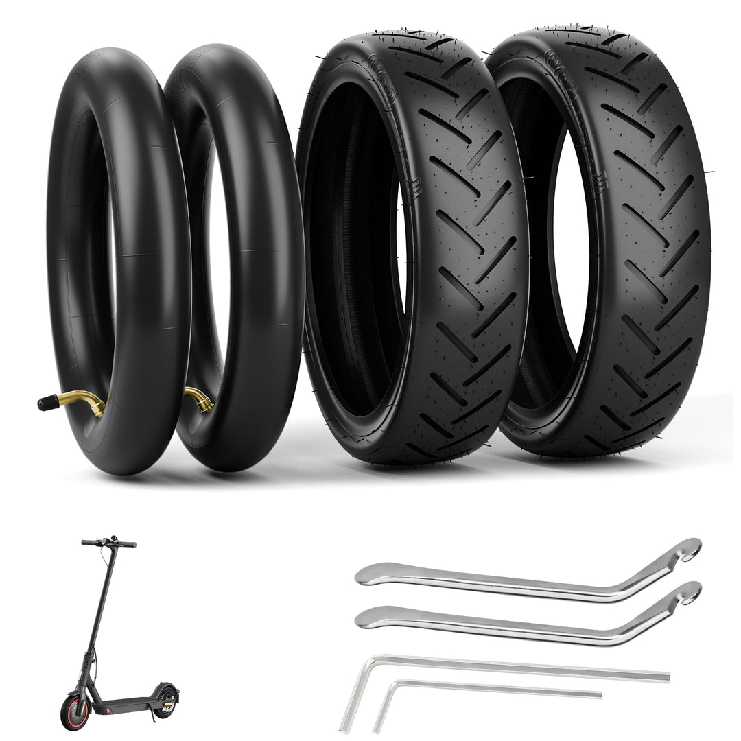 OUXI 4pcs E-Scooter-Reifen 8 1/2 Reifen mit Reifen und Schlauchpaket E-Scooter Ersatzschlauch+Reifen