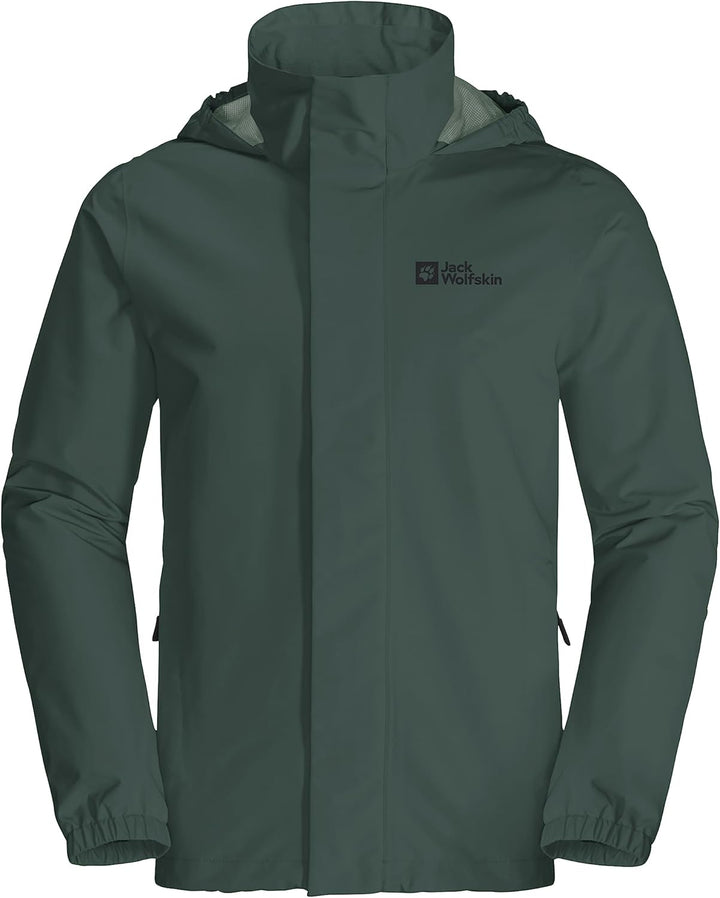 Jack Wolfskin Herren Stormy Point 2l Jkt M Jacket M black olive, M black olive