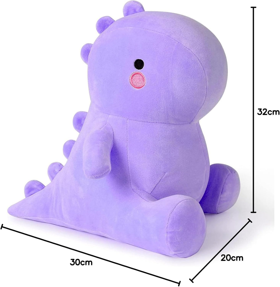 shownicer Plüschtier Dinosaurier Kuscheltier Stofftier Kawaii Dino Plüsch, Plüschsaurier Plüschkisse