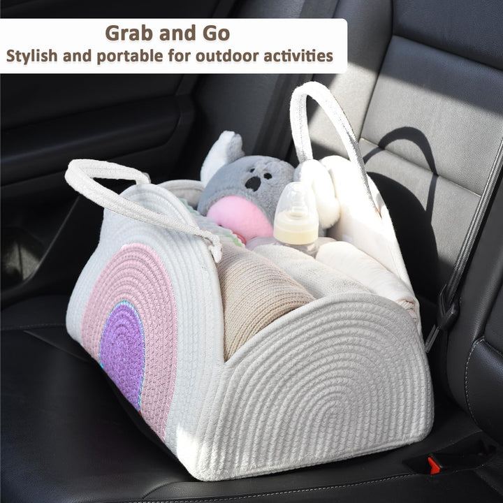 ZHUIYIWIN Baby Windel Caddy Organizer, Windel Organizer, Tragbarer Wickelorganizer, Wickelorganizer