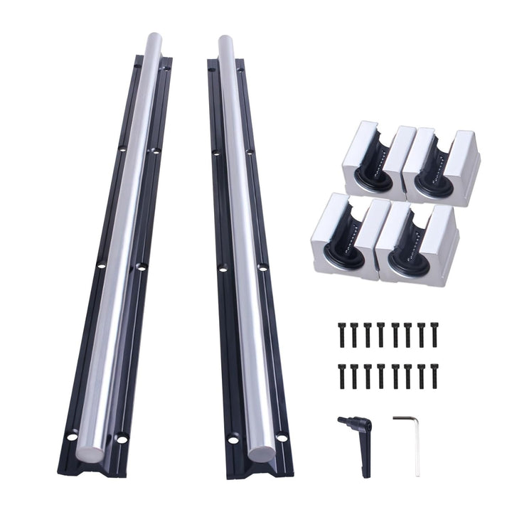 ONLISUM SBR16 Linearführung mit 2 x SBR16-1000mm Linearschienen und 4 x SBR16UU Lagerblock,Linearsch