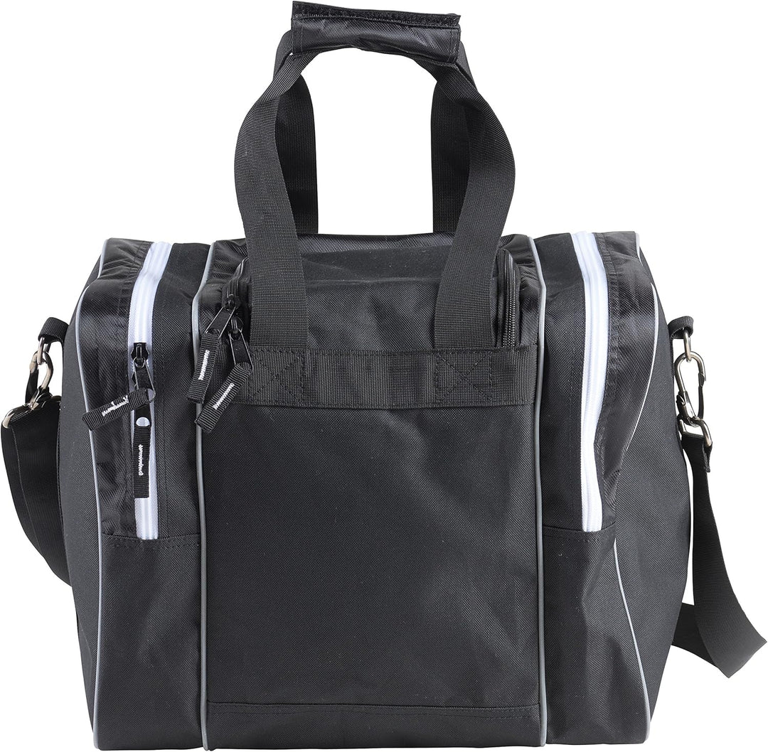 Athletico Bowling-Tasche für Einzelbälle, mit gepolstertem Ballhalter, passend für ein Paar Bowlings