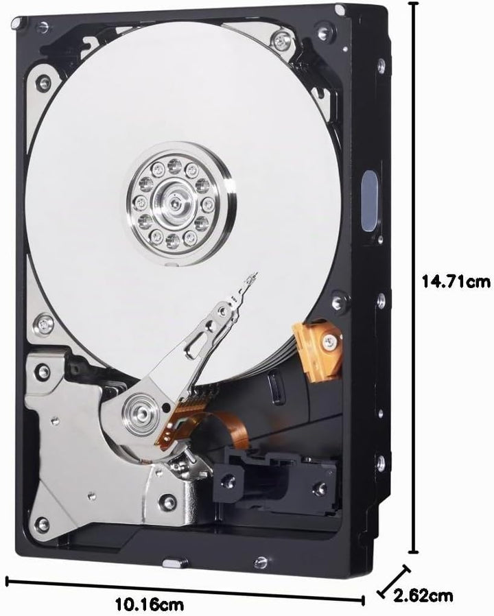 Western Digital WD5000AAKX Blue 500GB interne Festplatte (8,9 cm (3,5 Zoll), 7200rpm, SATA 6 Gb/s, 1