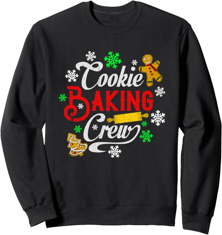 Keksbäcker-Crew Weihnachtsbäcker Lebkuchen Sweatshirt