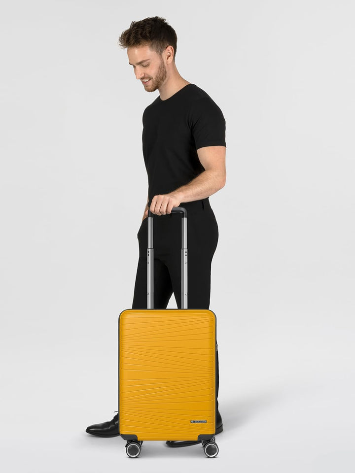 Franky Dallas 3.0 Hartschalen-Trolley mit 4 Rollen S 55 cm | Ausgestattet mit TSA-Schloss, Dehnfalte