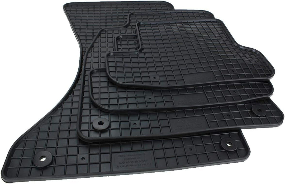 Kfzpremiumteile24 Gummimatten Kompatibel mit A5 Coupe 8T mit A5 Cabriolet 8F Baujahr 06/2007-02/2017